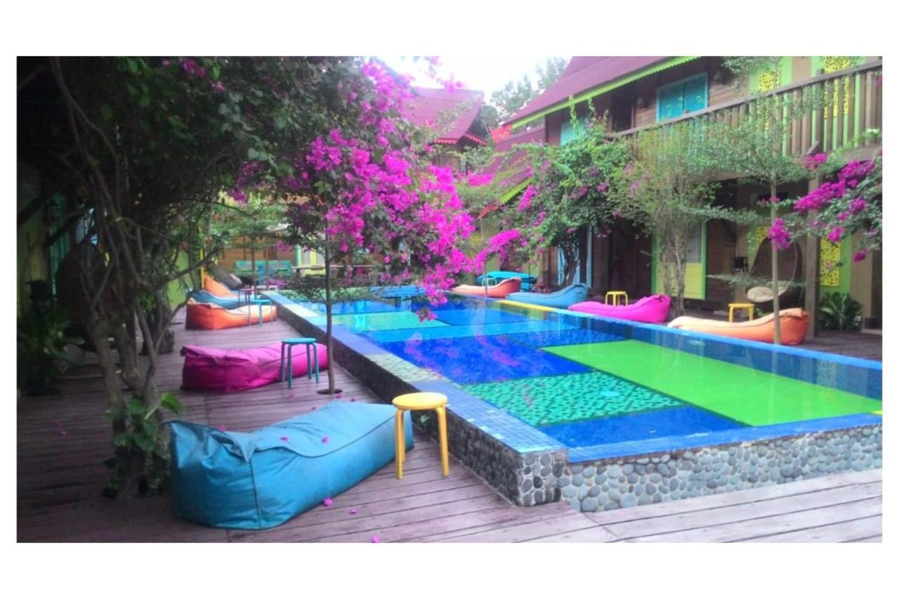 Bleu Verde, The Secret Garden - Turtle Point Beach Gili Trawangan Esterno foto