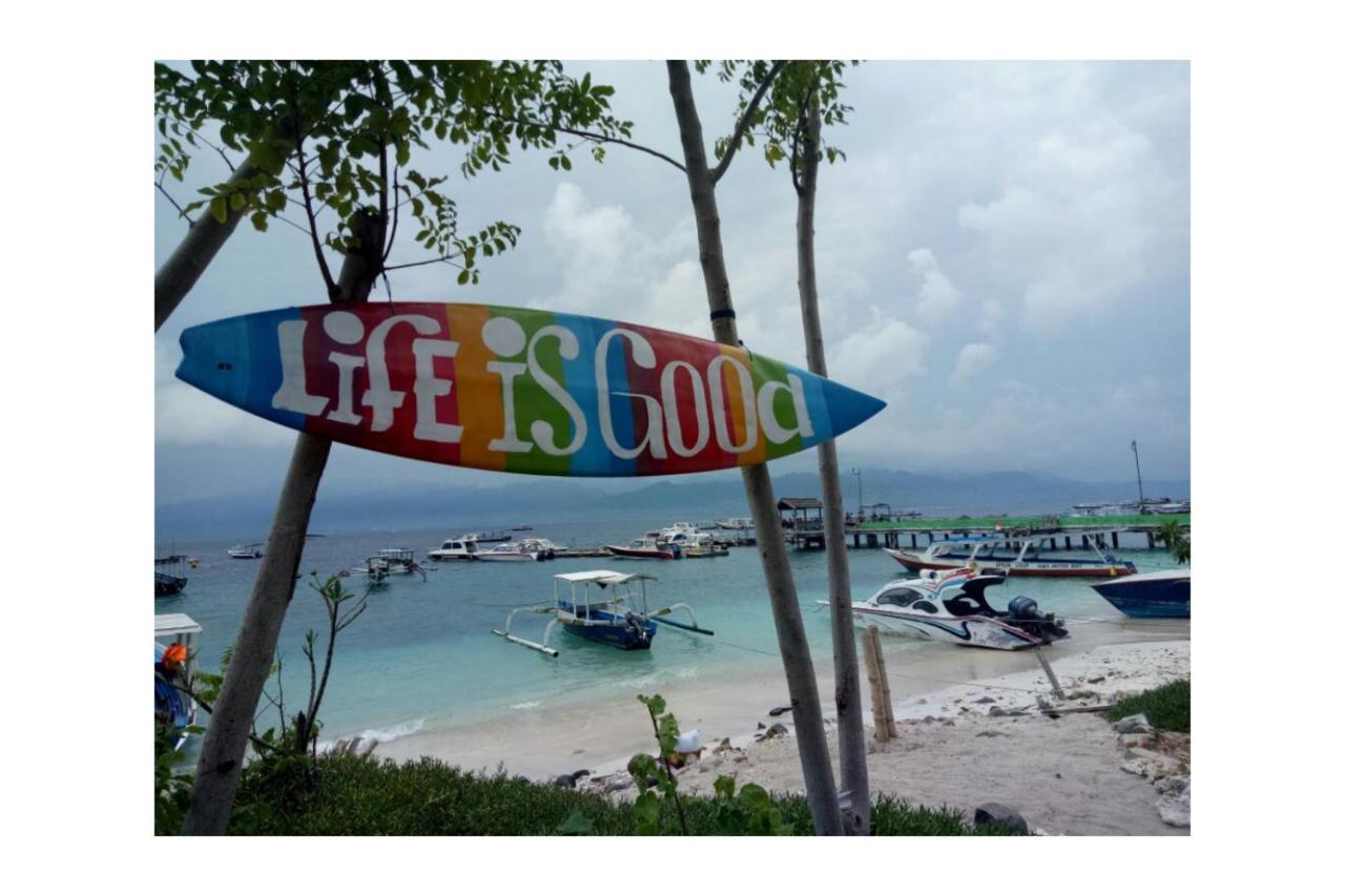 Bleu Verde, The Secret Garden - Turtle Point Beach Gili Trawangan Esterno foto